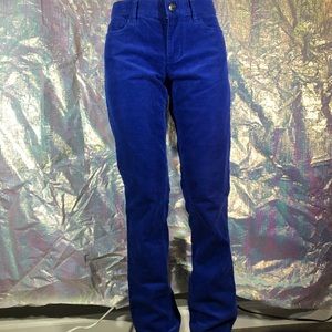 J Crew Blue Vevelty Jeans size 27s